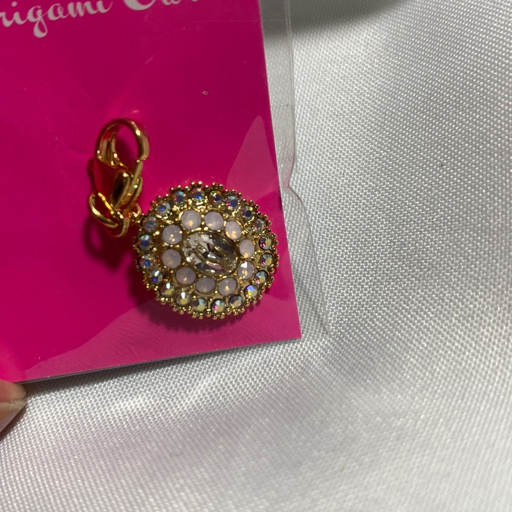 Origami owl clip on charm